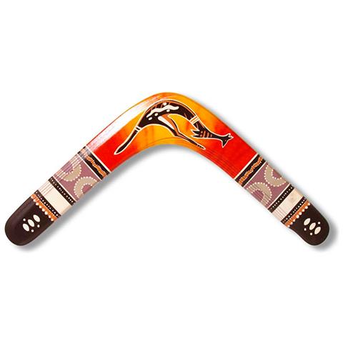 Boomerang Falcon Ori Stampa 38 Cm, Peso 50gr. A Destra - Foto 1