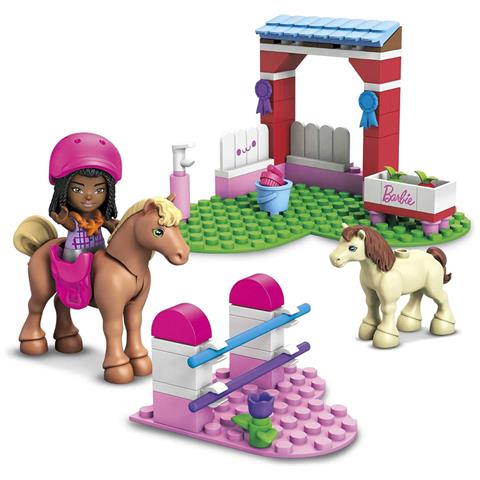 Barbie - Cavallo Che Salta - Giocattolo Da Costruzione - Foto 2