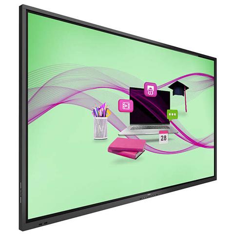 75BDL4052E / 00 visualizzatore di messaggi 190,5 cm (75") LCD Wi-Fi 380 cd /m² 4K Ultra HD Nero Touch screen Android 10 - Foto 1