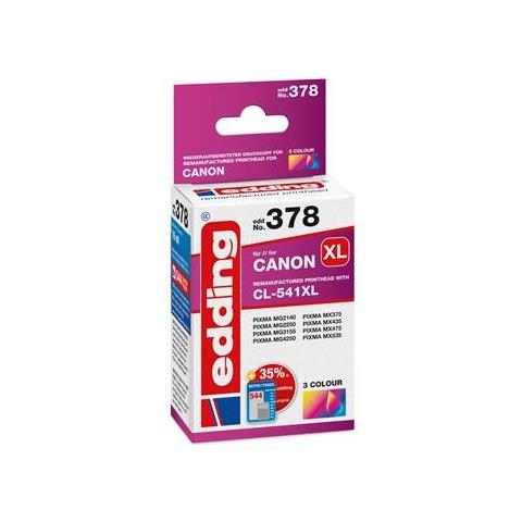 Edd-378 Cartuccia D'inchiostro 1 Pz Compatibile Resa Elevata (xl) Ciano, Magenta, Giallo - Foto 1