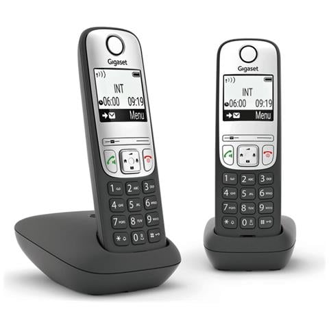 Telefono Fisso A690 Duo Nero /argentato - Foto 1