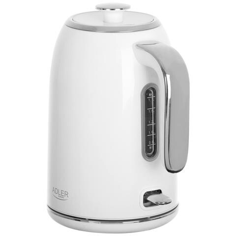 Bollitore Bianco Acciaio Inossidabile 1,7 L - Foto 2