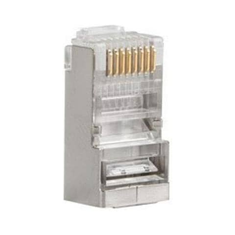 Spina Di Rete Rj45 (8p8c) Cat. 5e Ftp, 100 Pz, Pls-5000ez - Foto 1