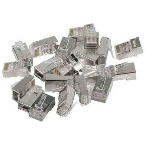 Spina Di Rete Rj45 (8p8c) Cat. 5e Ftp, 100 Pz, Pls-5000ez - Foto 2