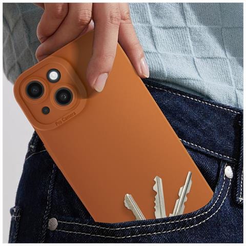 Cover Per Iphone 15 Silicone Opaco Fotocamera Protetta - Foto 5