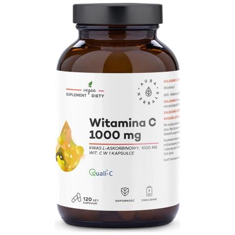 Aura Herbals Vitamina C 1000 Mg 120 Capsule - Foto 1