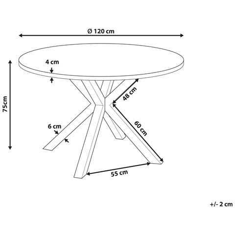 Tavolo Da Giardino Ceramica Nero Maletto - Foto 6