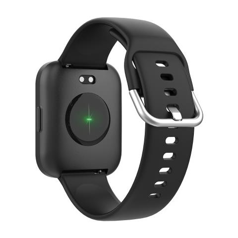 Smartwatch M1 Nero Ble 5.0 Hr Lettura Msg Impermeabile Ip68 - Foto 3
