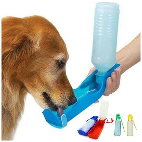Borraccia Per Animali Portatile Beverino Bottiglia 500ml Per Cani Da Viaggio - Foto 1