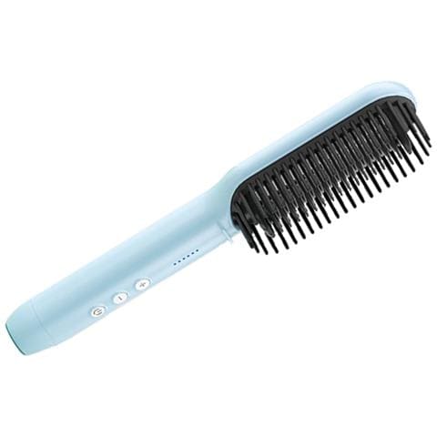 Spazzola Lisciante E Termica 2 In 1 Portatile Blue - Foto 3