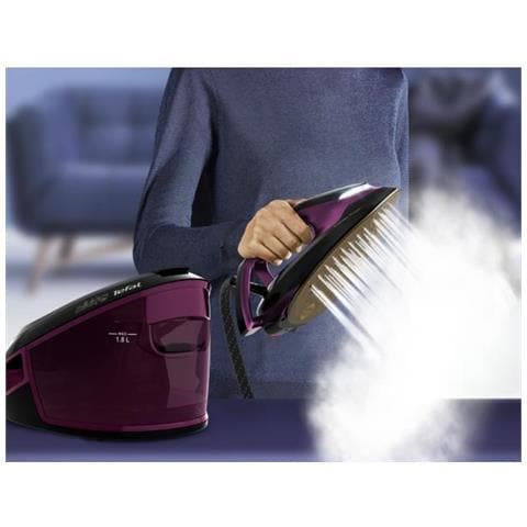 Express Vision Sv8152 2800 W 1,8 L Durilium Airglide Autoclean Soleplate Porpora, Nero - Foto 3