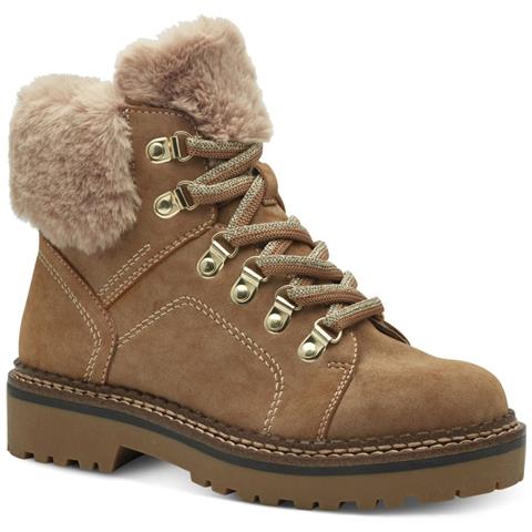 Wl Lace Boot Camel Stivaletti Tessile Scarpe Donna Marrone Eu 38, 1-26264-43 310 - Foto 1
