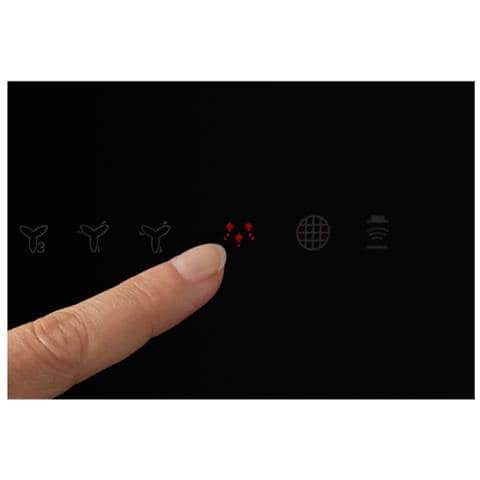 Cappa a parete LFV616K aspirante 60cm Colore Nero - Foto 2