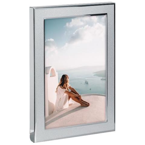 Santorini Cornice Per Foto Singola Argento - Foto 3