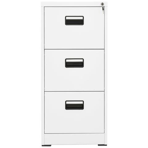 Schedario Bianco 46x62x102,5 Cm In Acciaio - Foto 1