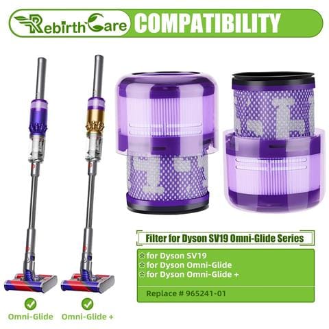 Filtro Abs Viola Per Aspirapolvere Dyson Omni-glide /sv19 - Foto 7