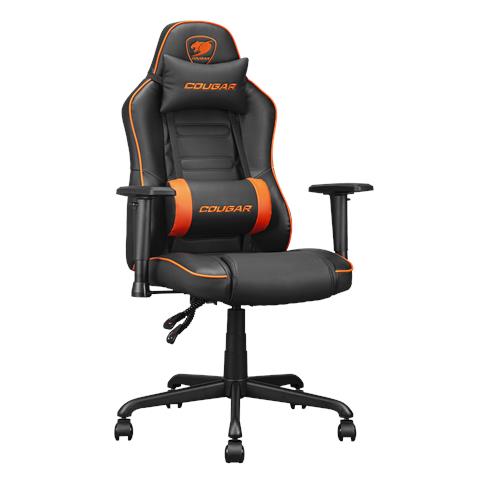 3MFSLORB. 0001 sedia per videogioco Sedia da gaming per PC Seduta imbottita Nero, Arancione - Foto 5
