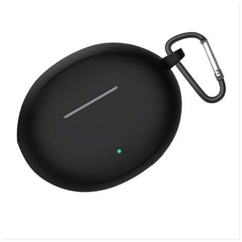 Custodia Protettiva In Silicone Compatibile Con Auricolari Bluetooth Oppo Enco Air4 Pro - Anti-impronta, Antiurto Black - Foto 2