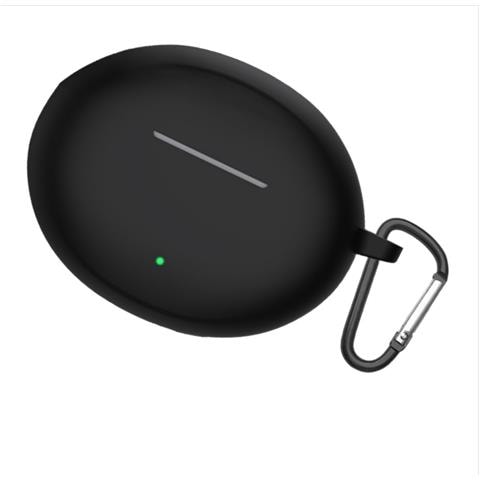 Custodia Protettiva In Silicone Compatibile Con Auricolari Bluetooth Oppo Enco Air4 Pro - Anti-impronta, Antiurto Black - Foto 3