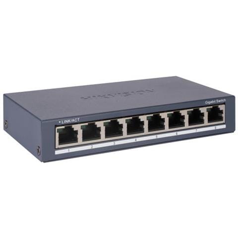 DS-3E0508-O switch di rete Non gestito Gigabit Ethernet (10/100/1000) Nero - Foto 1