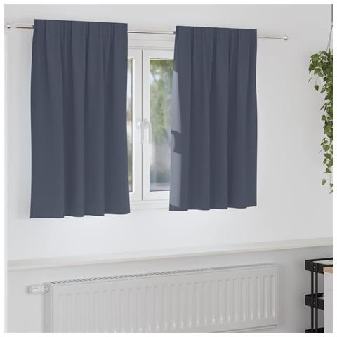 Tende con tende 2 pcs Antracite Poliestere - Foto 2