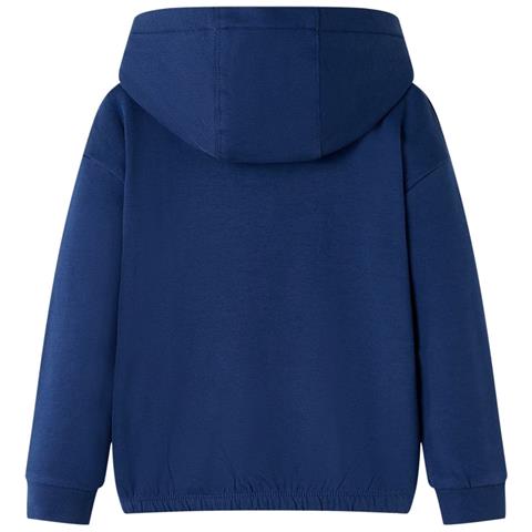 Felpa con Cappuccio da Bambina Blu Marino 92 - Foto 2