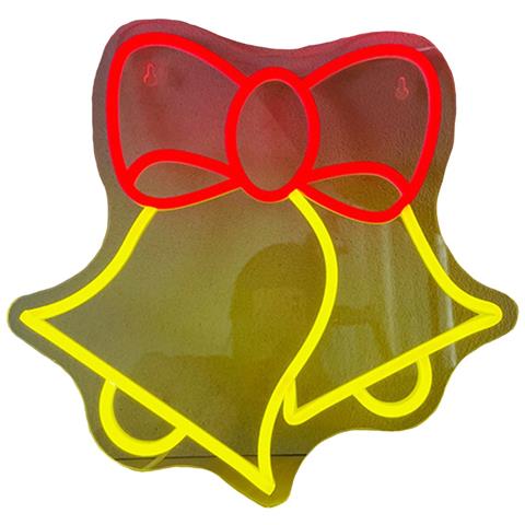 Campana Led Neon Sign - 35x33cm Luce Decorativa Alimentata Tramite Usb - Foto 1