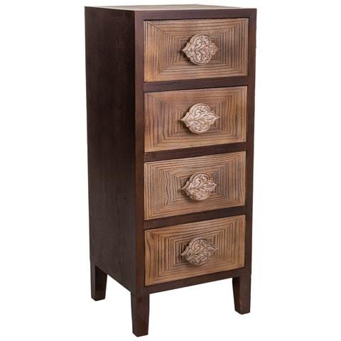 Cassasgabello In Legno Marrone 45x40x110h - Foto 1