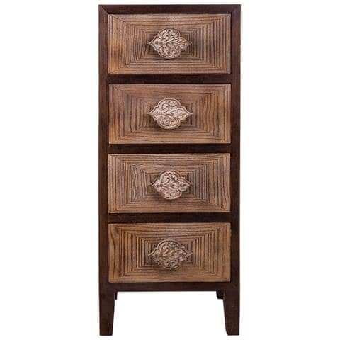 Cassasgabello In Legno Marrone 45x40x110h - Foto 2