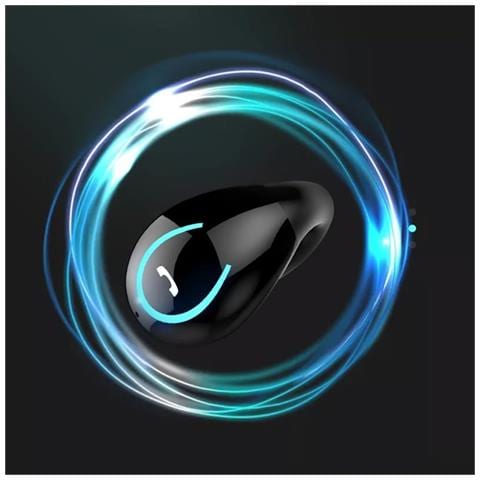 Auricolare Bluetooth 5.0 Premium - Resistente All'acqua, 10mm Bass, 20h Autonomia, Design Mini Iperleggero, Orecchio Libero - Per Sport, Lavoro, E Musica! - Foto 4
