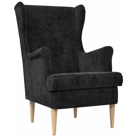 Poltrona Nero ARES - Foto 1