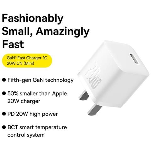 Caricatore da Parete per Apple iPhone 13 / 12 Series - Bianco, 20W - Foto 2