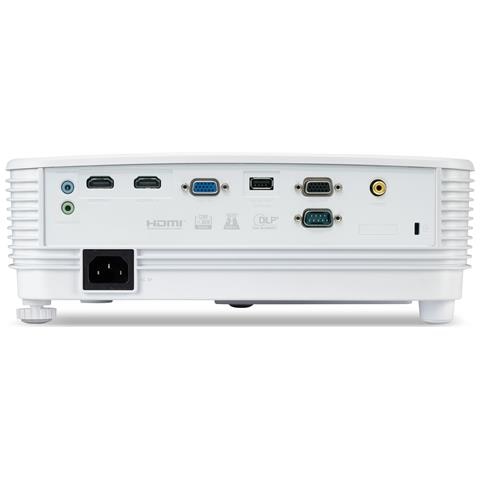 P1357 Proiettore a raggio standard 4800 ANSI lumen DLP WXGA (1280x800) Compatibilità 3D Bianco - Foto 7
