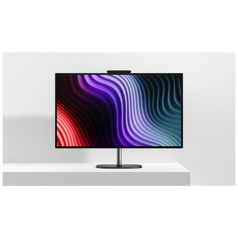 E4ET2EA All-in-One PC Copilot+ PC Intel Core Ultra 9 68,6 cm (27") 2560 x 1440 Pixel PC All-in-one 24 GB DDR5-SDRAM 1 TB SSD Windows 11 Home Wi-Fi 7 (802.11be) Nero, Grigio - Foto 1