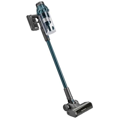 Aspirapolvere 2 in 1 senza fili UPX32, autonomia fino a 50 min, 3 velocità di aspirazione, 400 W, 4 accessori inclusi, spazzola con LED, blu - Foto 1