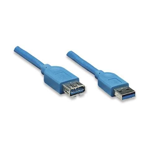 ICOC U3-AA-20-EX - Cavo Prolunga USB 3.0 A maschio / A femmina 2 m blu - Foto 1