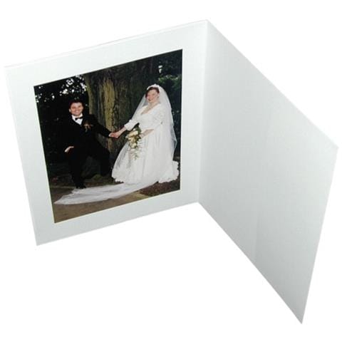 1x100 Daiber Cartelle Portafoto c. Passepartout 15x20 bianco op. - Foto 1