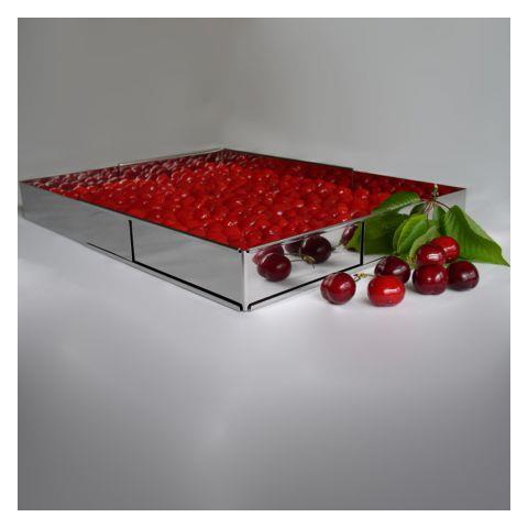 Cerniera per torte rettangolare alta regolabile in acciaio Inox - Foto 2