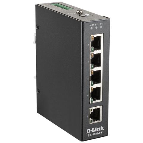 DIS-100E-5W switch di rete No gestito L2 Fast Ethernet (10/100) Nero - Foto 2
