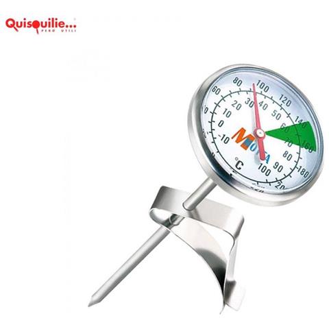 Motta Termometro Per Lattiera In Acciaio Inox 100% Made In Italy - Foto 1