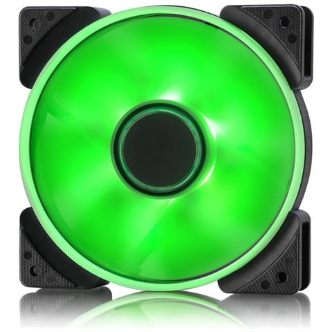 Ventola PC Prisma SL-12 da 120 mm Colore d'Illuminazione Verde - Foto 1