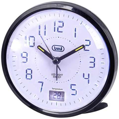 Orologio Al Quarzo Con Sveglia Sl 3p27 Nero - Foto 2