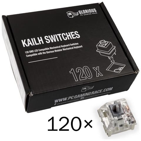 Kailh Speed Silver Switches (120 Pcs)  - Foto 1