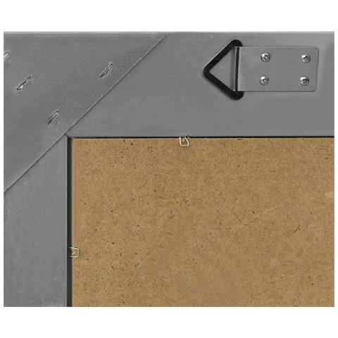 Specchio Da Parete Stile Barocco 50x80 Cm Nero - Foto 2