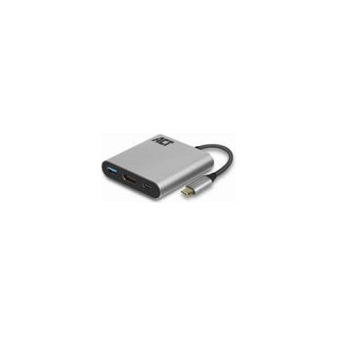 Ac7022 Adattatore Femmina Da Usb-c A Hdmi Con Pass-through Pd 60w, 4k, Usb-a - Foto 4