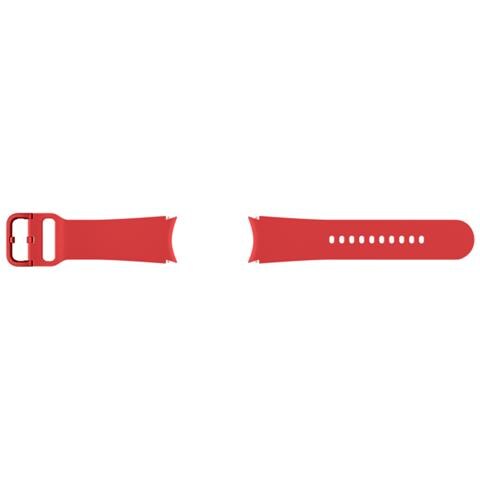 Et-sfr86sregeu Cinturino Per Galaxy Watch 4 Galaxy Watch 4 Classic Taglia S M Rosso - Foto 1
