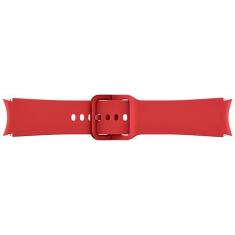 Et-sfr86sregeu Cinturino Per Galaxy Watch 4 Galaxy Watch 4 Classic Taglia S M Rosso - Foto 2