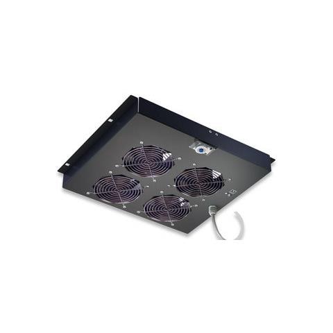 4 Fan Ventilation Unit, Ventilatore, 43 dBi, Nero, Acciaio, 230V, -10 - 60 C - Foto 1