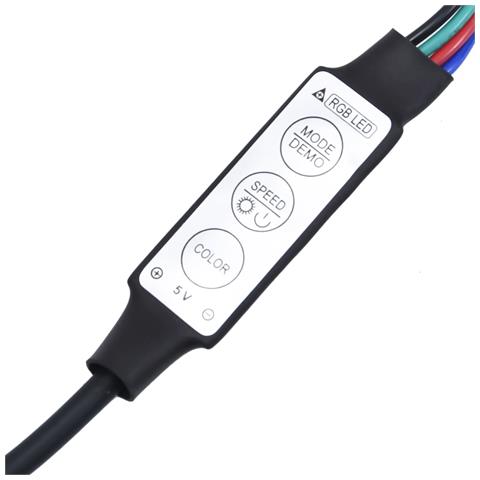 Mobile Porta TV con Luci LED Grigio Cemento 120x30x50 cm - Foto 10