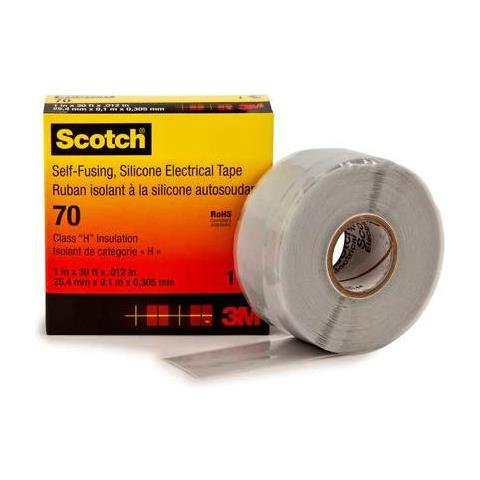 Nastro Isolante in Silicone Scotch 70 9m 25mm - Foto 1